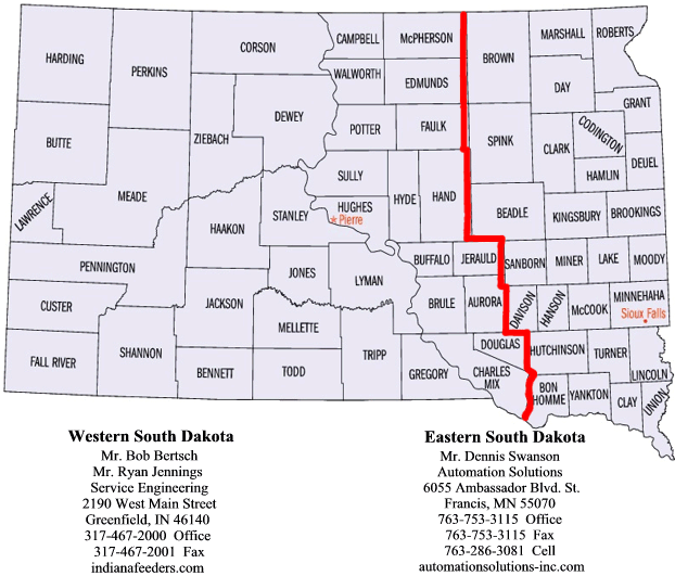 South Dakota Reps - East Automation Solutions - West Service Engineering, Inc.